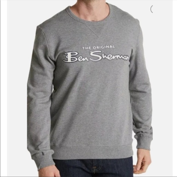 BEN Sherman men’s Grey Sweater. NWT. Size M